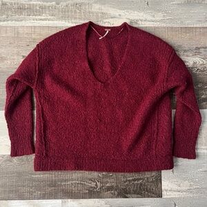 Free People Lofty V-Neck Women’s Sweater Size XS